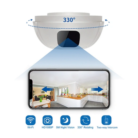 Outdoor Wifi Camera Visible Lens Long Standby