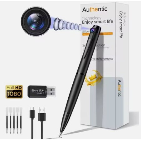 Mini Pen Camera FHD 1080P Portable Recording Pen