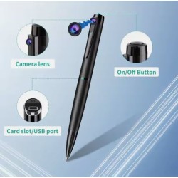 Mini Pen Camera FHD 1080P Portable Recording Pen