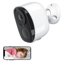 PIR human body detection low power WIFI camera