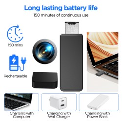 Flash Drive Micro USB Spy Camera USB disk Hidden 1080P Camera