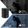 160 wide angle night vision SD card storage loop recording remote shooting music speaker camera Bluetooth