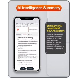 16GB Small AI Power Mini Similar As PLUAD Digital Voice Recorder
