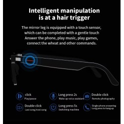 AI Smart Translator Glasses Real-Time 100+ Multi-Language Interpretation
