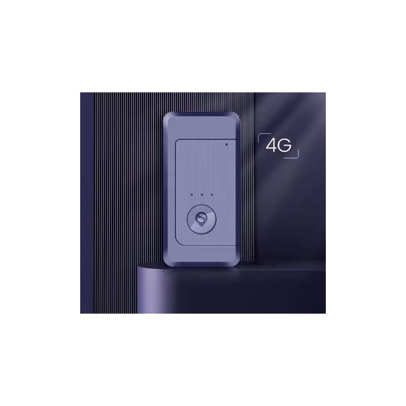 4G Asset Tracking GPS Tracker With 3000mAh Rechargeable Battery Ring-og lyt...