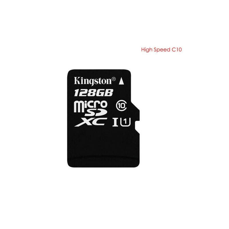 High Speed TF Card, Kingston 128GB, Speed C10