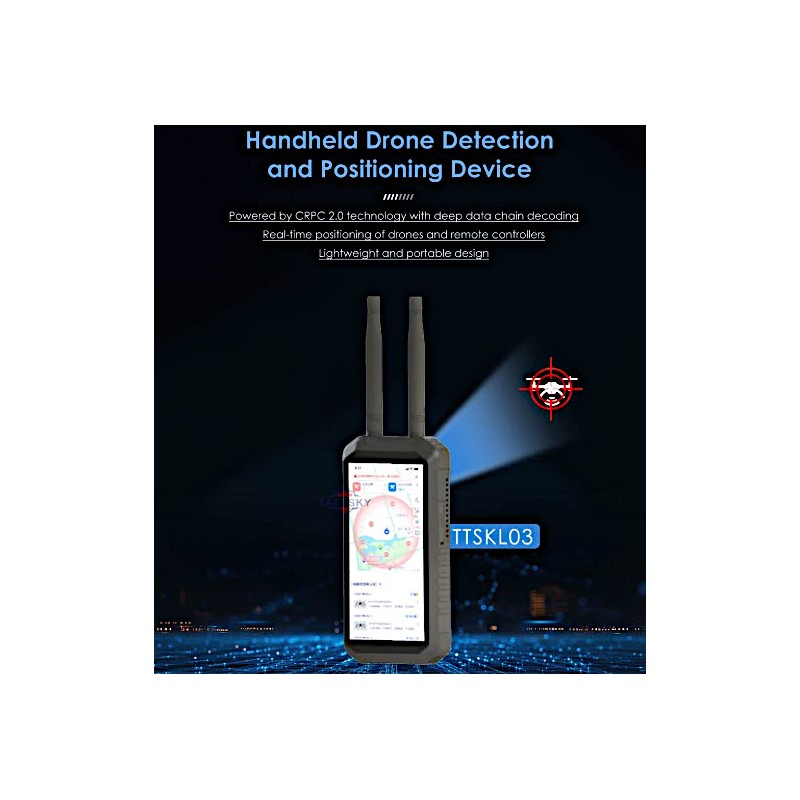 1~3km Portable Drone Detector Defence Drone System Drone Detector