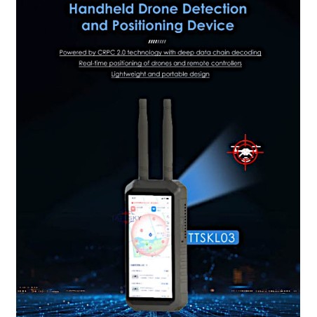 1~3km Portable Drone Detector Defence Drone System Drone Detector