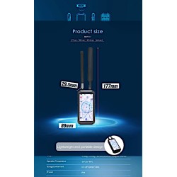 1~3km Portable Drone Detector Defence Drone System Drone Detector